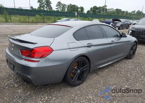 2015 BMW 650I Gran Coupe xDrive из США, поврежденный, VIN WBA6B4C58FD761814